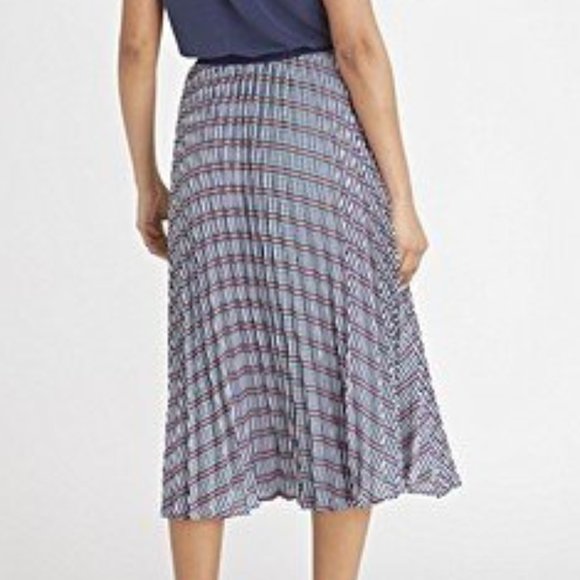 Oliver Bonas Explore Abstract Print Midi Skirt - Picture 5 of 14